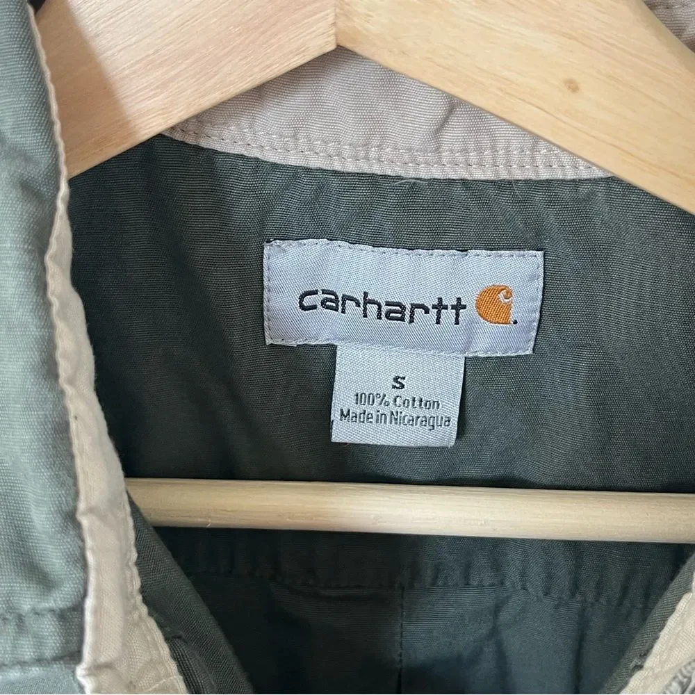 Carhartt Men's Small Button-down Shirt.